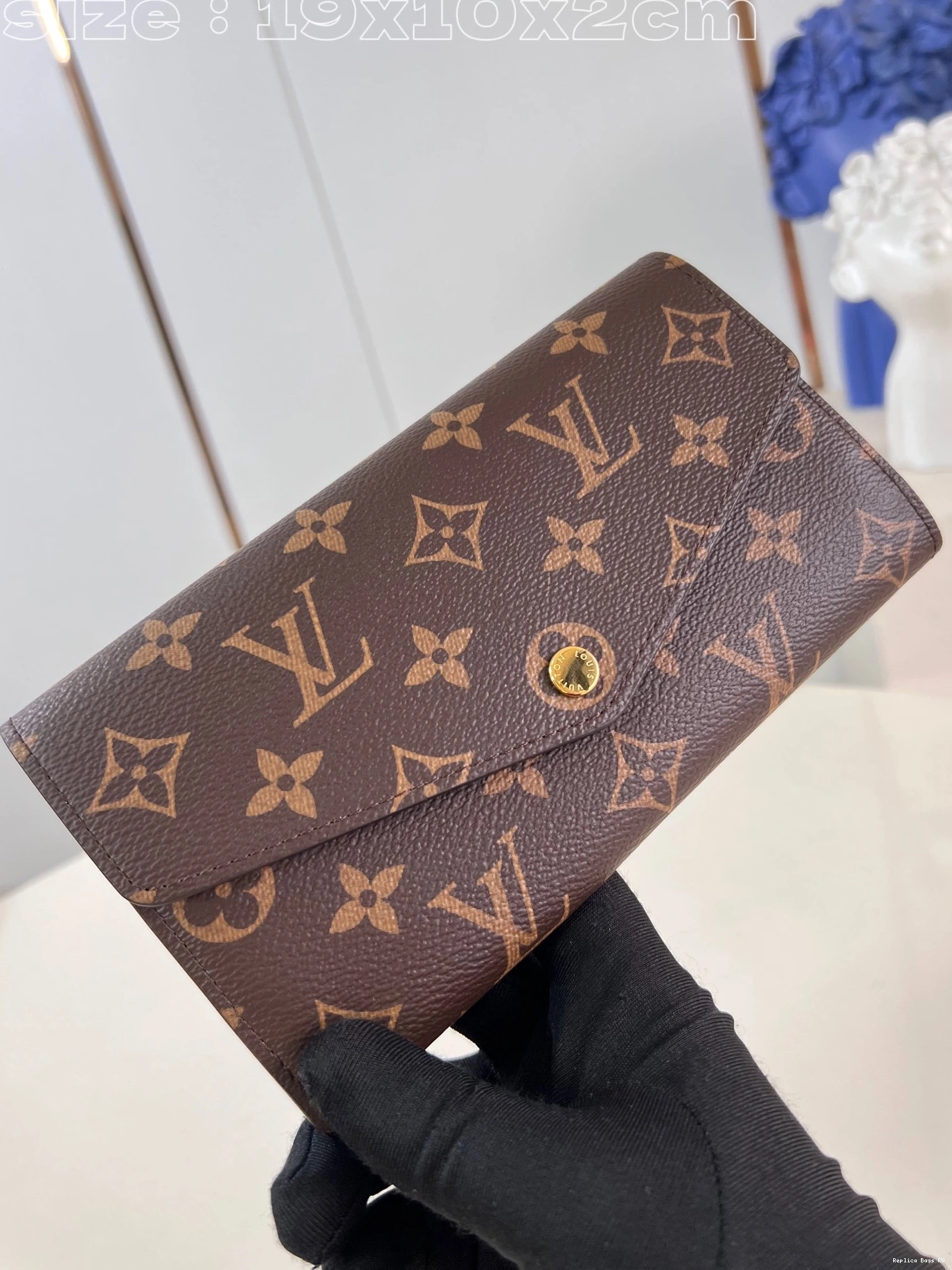 Affordable Vuitton Louis WALLET-19*10.5*2cm SARAH 0714